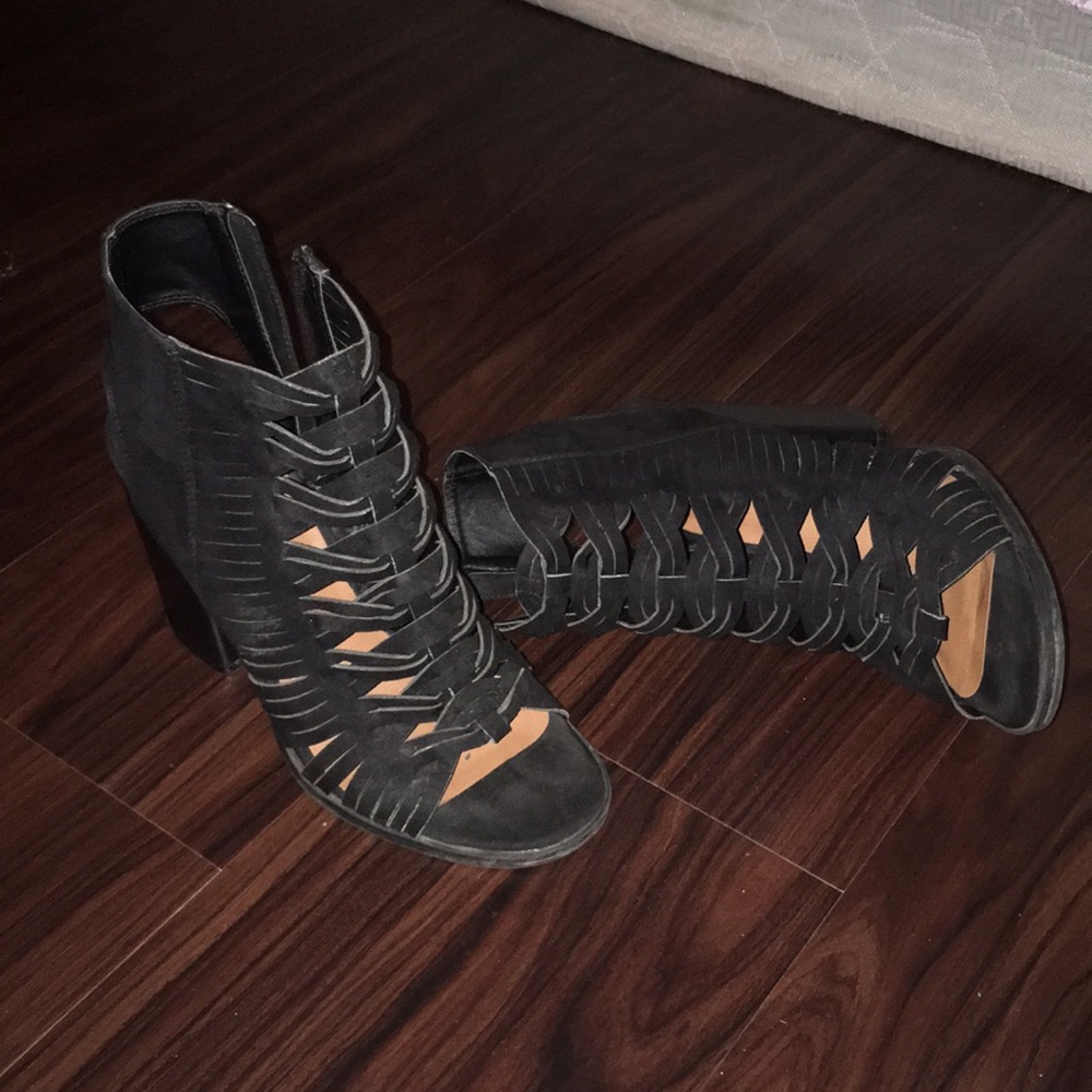 Black heels